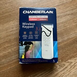 Chamberlain Garage Keyless Door Entry Keypad Open box